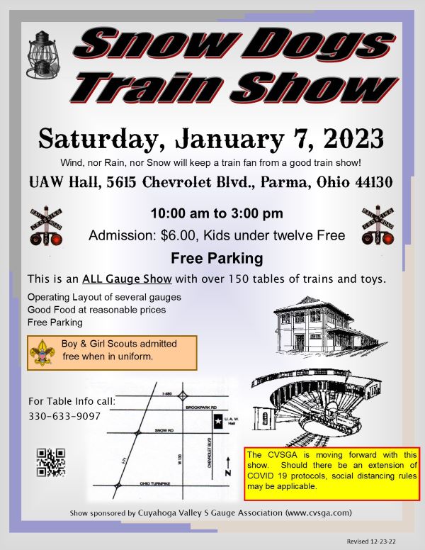 Lakeland Center Events 2023 Cuyahoga Valley S Gauge Associat